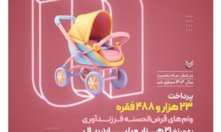 پرداخت ۲۳ هزار وام فرزندآوری توسط بانک صادرات ایران در نیمه نخست سال ۱۴۰۴
